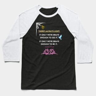 There Is Always Light - Amanda Gorman Poem Baseball T-Shirt